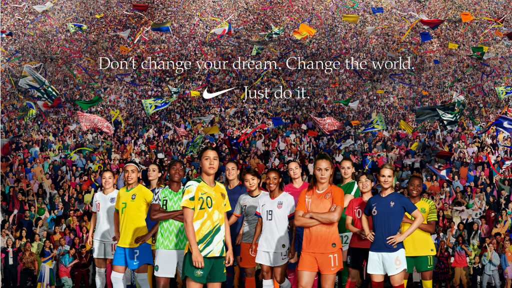 Nike's 'Wall of dreams' campaign